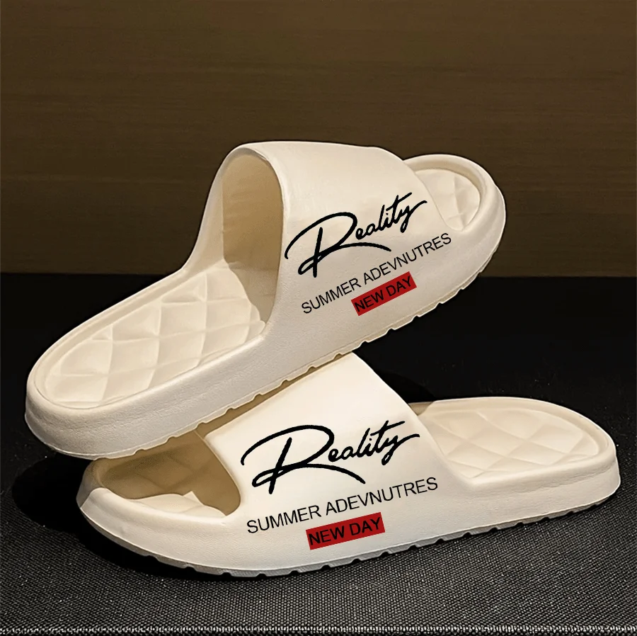 Summer innovative design EVA men's shoes, soft and lightweight home slippers, suitable for indoor and outdoor leisure activities