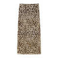 HXAO Leopard Long Skirts Women's 2024 Spring Summer Autumn Elegant Party Printed Skirts Ladies Fashion Casual Office Midi Skirts