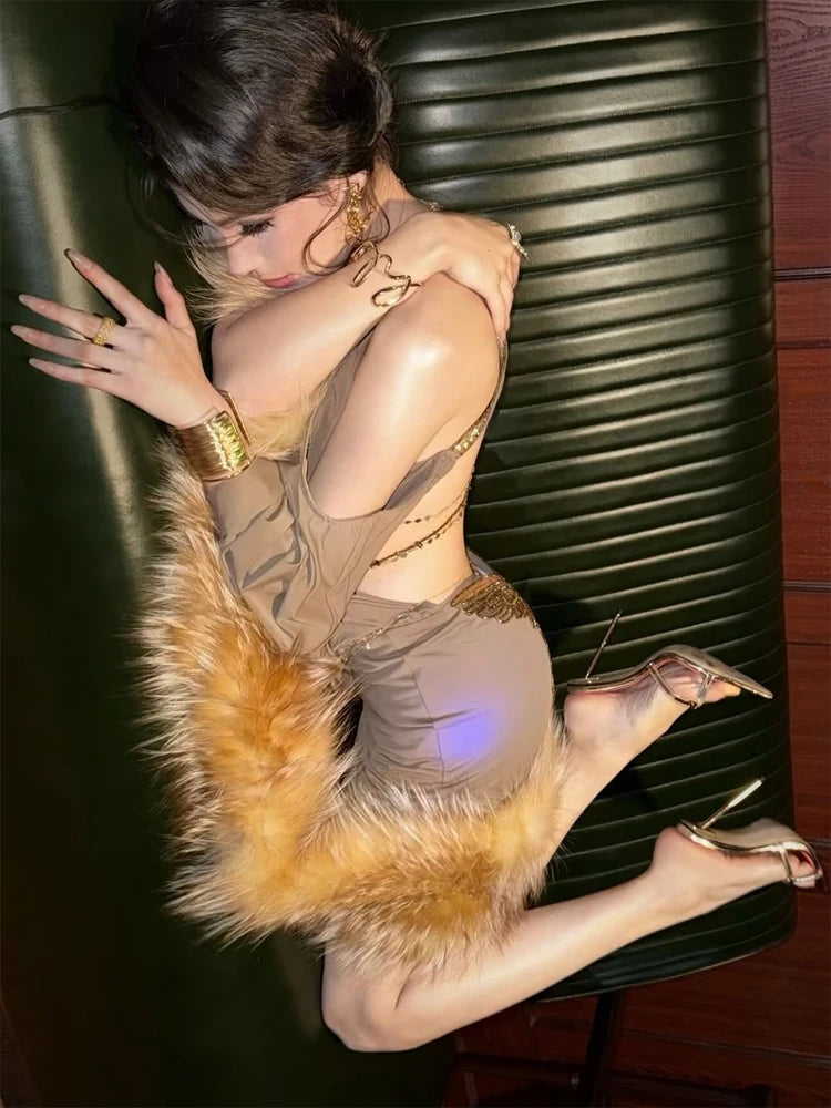 Chic Backless Batwing Sleeves Short Dress Women Sexy Solid Off Shoulder Hip Hugging Mini Dresses 2026 Spring Lady Vestidos New