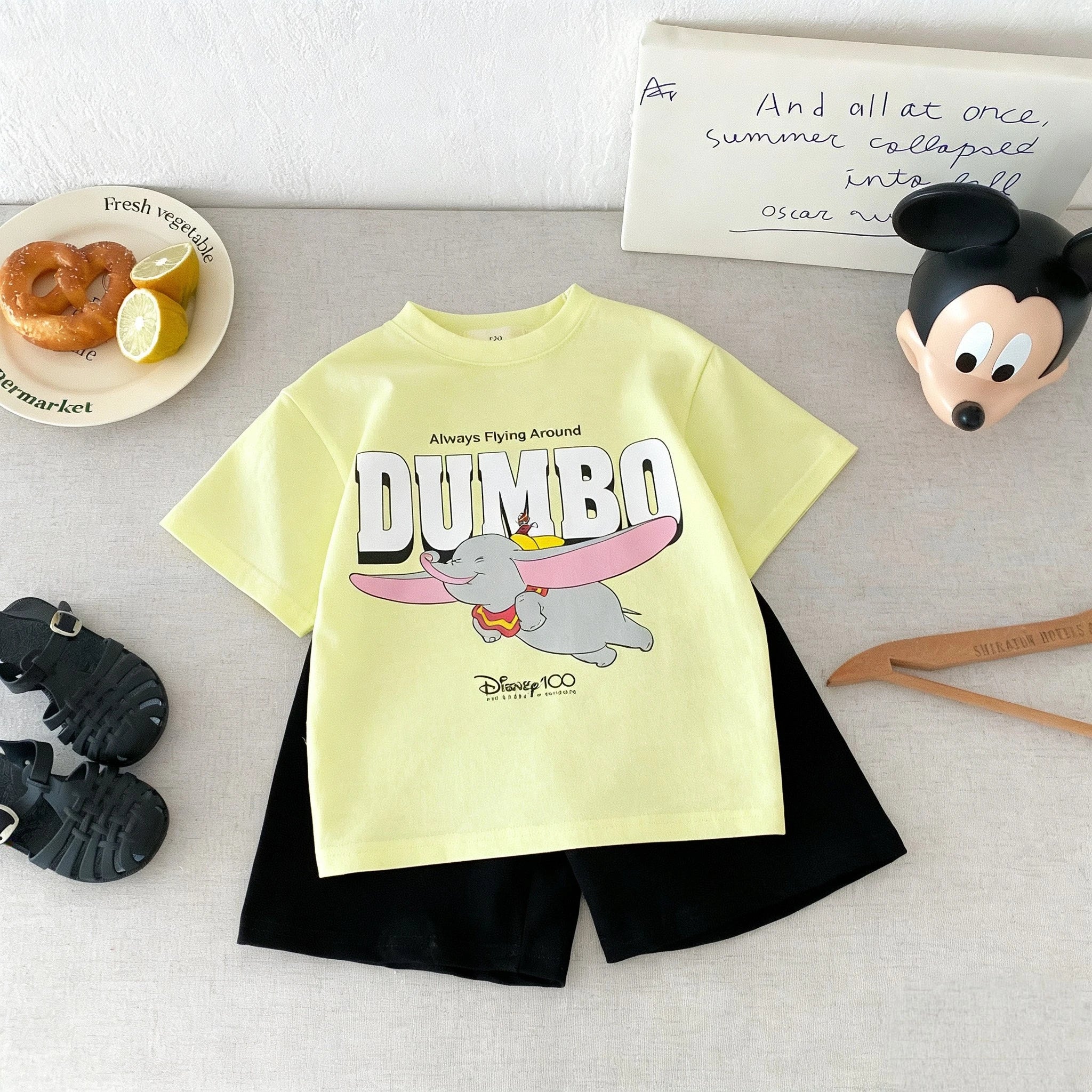 9m-7y Children's Wear Suit Printed Cartoon Toy Story Fashion Tshirts Set Kids Boys Short Sleeve Tops Shorts Leisure Outfits