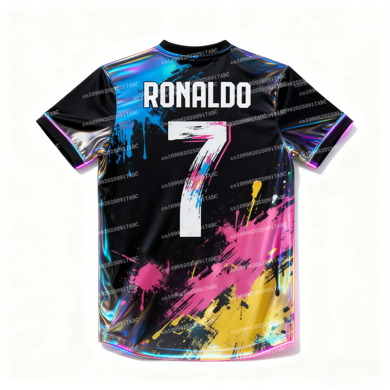 Summer Kid Jersey Men Tshirt Graffiti Ronaldo Football Jersey Kit Men Jersey Women Tshirt Kid Tshirt Women Jersey T-Shirt
