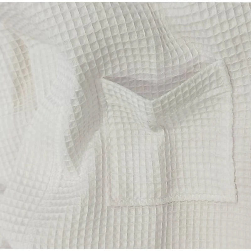 Cotton Waffle Kids Bathrobe - A Class 2025 S/S Soft Absorbent Non-Shedding Belted Homewear After Bath & Sleepwear for 3-10Y