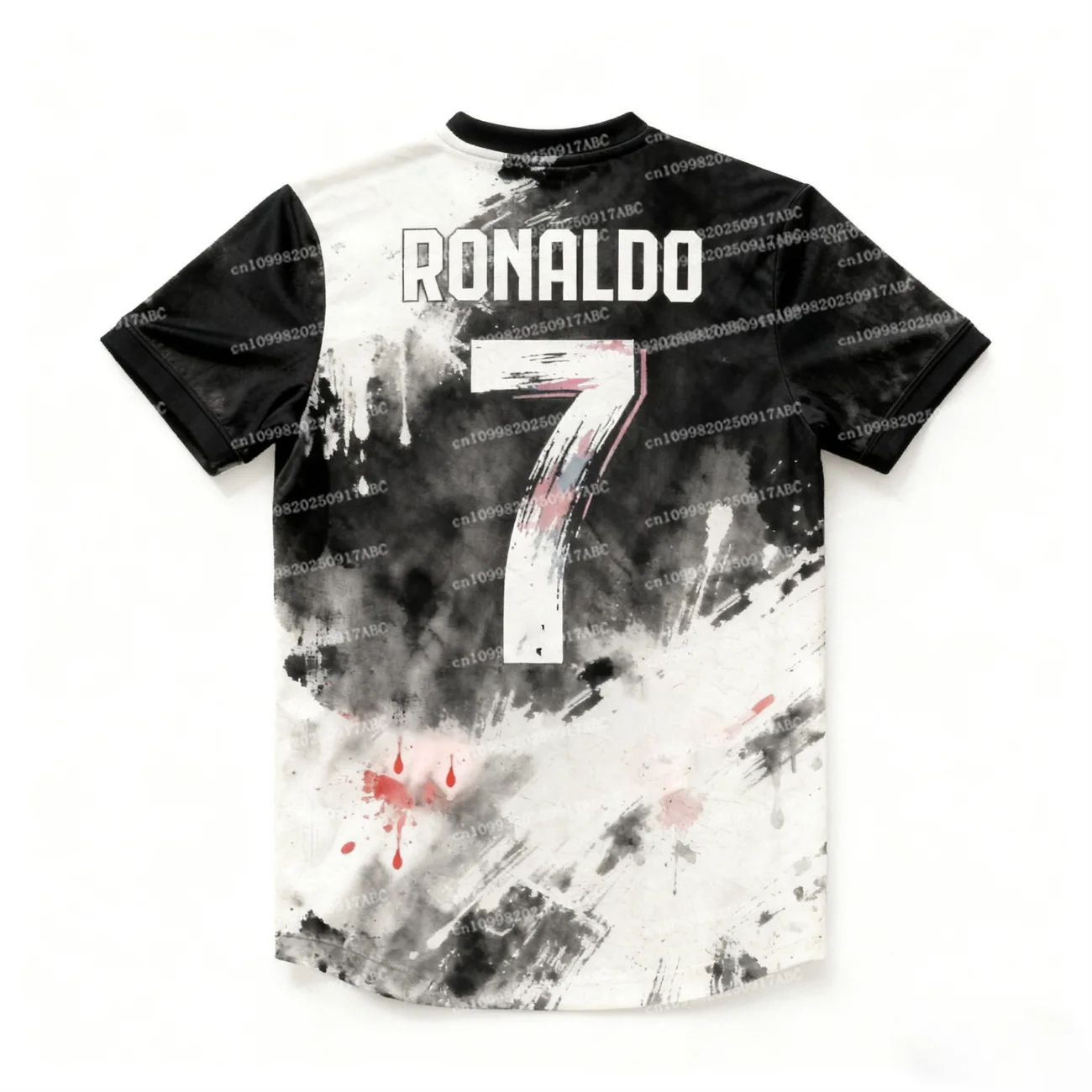 Summer Kid Jersey Men Tshirt Graffiti Ronaldo Football Jersey Kit Men Jersey Women Tshirt Kid Tshirt Women Jersey T-Shirt